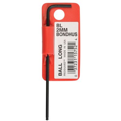 Bondhus 15752 2.0 mm Metric Ballpoint L-Wrench
