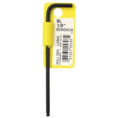Bondhus 15707 BL 1/8" Standard Ballpoint L-Wrench