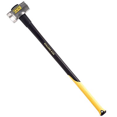 8 lb 35" Double Face Sledge Hammer — Fiberglass Handle