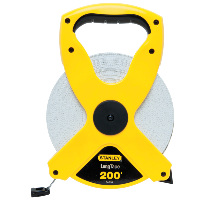 Stanley Tape Measure — Fiberglass Long Tape, 1/2" x 200 ft.