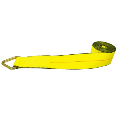 4" x 30' Winch Strap with V-Ring