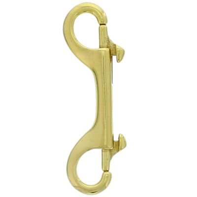 3/8" x 3-1/2" — Solid Bronze Double Ended Snap