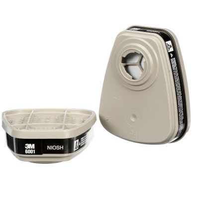 3M™ 6001 Organic Vapor Cartridge, 2/PKG