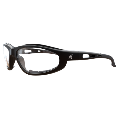 Edge Dakura Safety Glasses — Clear/Black