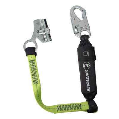 5/8" Rope Grab - 3' Shock Absorbing Lanyard