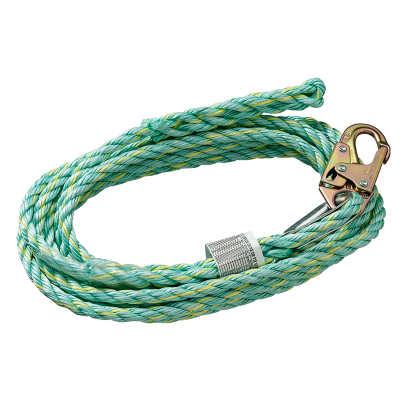 5/8" x 50' Lifeline with Snaphook & Back Splice