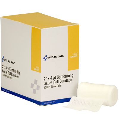 Conforming Gauze Roll Bandages, 10/Box