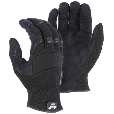 Armor Skin™  Mechanics Gloves — Black, Large