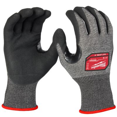 Milwaukee 48-73-7150 High-Dexterity Nitrile Dipped Gloves Cut Level A5 Small