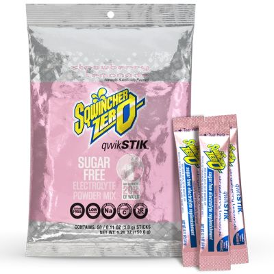 Sqwincher® Qwik Stik® ZERO Strawberry Lemon 20 oz. Yield 50/PK