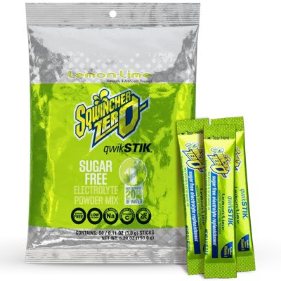 Sqwincher® Qwik Stik® ZERO Lemon Lime 20 oz. Yield 50/PK