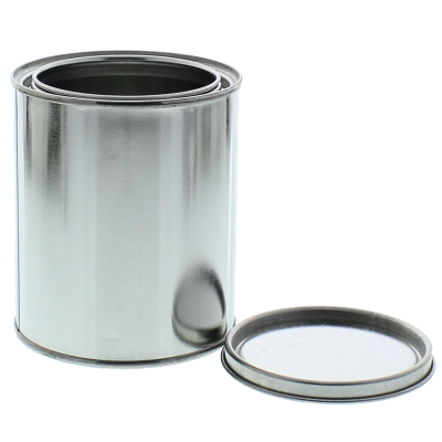 1 Pint Unlined Metal Paint Can with Lid