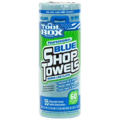 Sellars® Toolbox® Blue Shop Towels 55/Roll