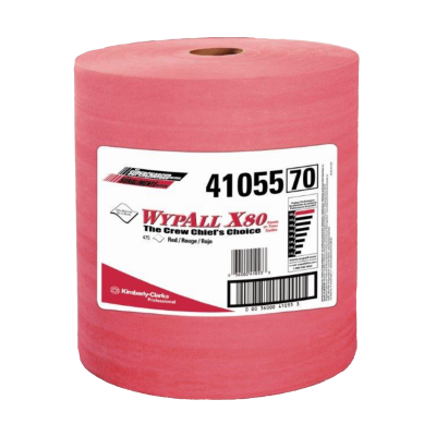WypAll® X80 Jumbo Roll Red Wipers