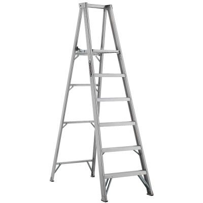 Louisville 6' Aluminum Platform Step Ladder