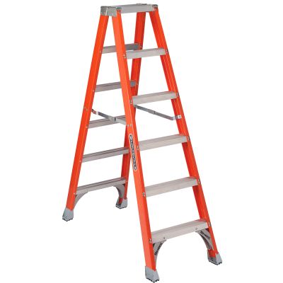 Louisville 6' Fiberglass Double Sided Step Ladder