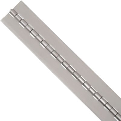 2" x 96" .187" Pin Continuous Hinge - Stainless Steel, Piano Hinge 1/2" KN