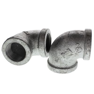 1" 90° Elbow — Galvanized Malleable (Schedule 40)