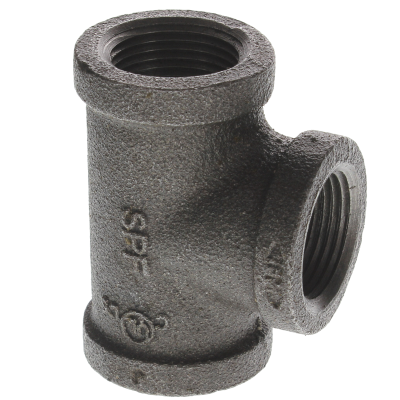 1" Tee — Plain Malleable (Schedule 40)