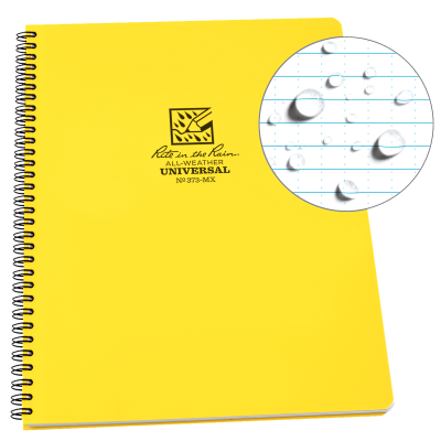 Rite in the Rain 373-MX Spiral Notebook Universal Pattern - 8.5" x 11"