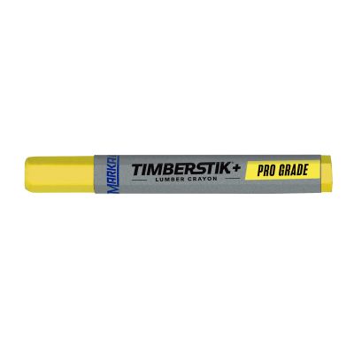 Markal 80381 Timberstik+ Pro Grade Yellow Lumber Crayon