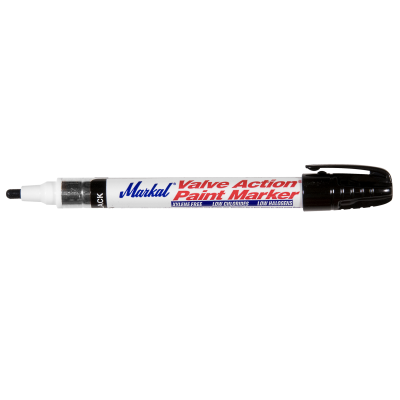 Markal Black Valve Action Paint Marker