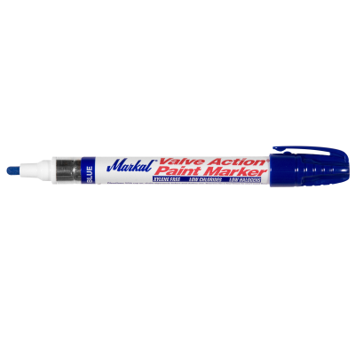 Markal Blue Valve Action Paint Marker