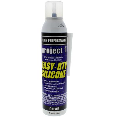 Tacoma Screw Products  Silicone Caulk, Clear — 10.1 oz. Cartridge