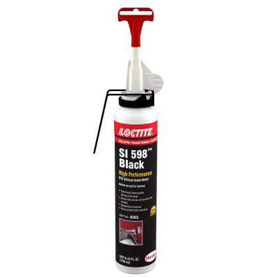 Loctite® SI 598™ Black RTV Silicone Gasket Maker — 6.42 oz. Power Can