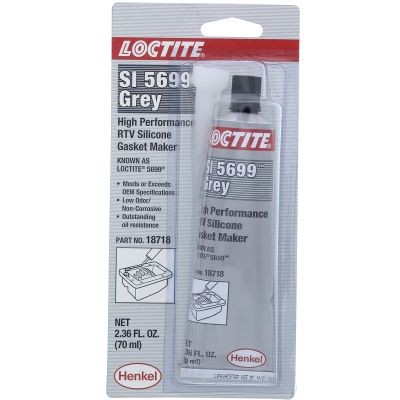 Loctite® SI 5699 Grey RTV Silicone Gasket Maker — 2.36 oz. Tube