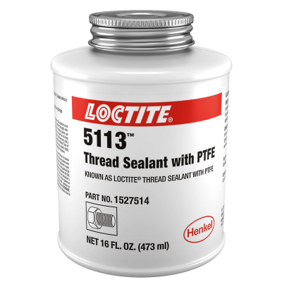 Loctite® Thread Sealant with PTFE — 16 oz. Brush Top Can