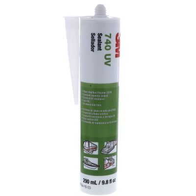 3M™ 740 UV Polymer Adhesive Sealant - 9.8 oz. Cartridge, Gray