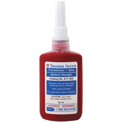 Tacoma Screw Products™ Medium Strength Threadlocker Blue — 1.69 oz.