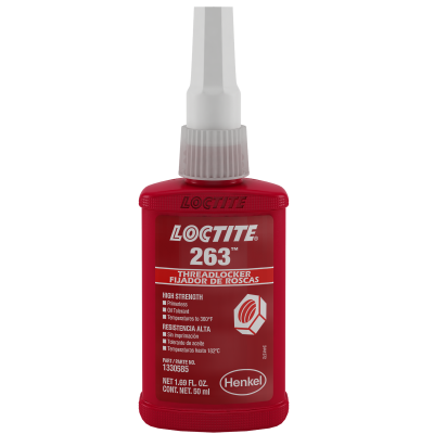 Loctite® 263™ High Strength Red Threadlocker — 1.69 oz.