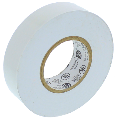 3/4" x 66' PVC Electrical Tape — White