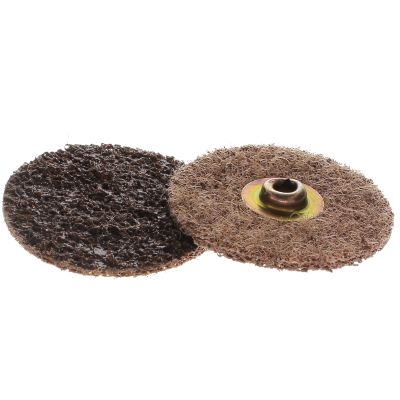 3" TS Quick Change Coarse Surface Conditioning and Deburring Disc - Brown