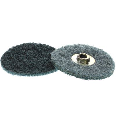 3" TS Quick Change Very Fine Surface Conditioning and Deburring Disc - Blue