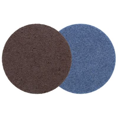 7" Hook & Loop Coarse Surface Conditioning and Deburring Disc - Brown
