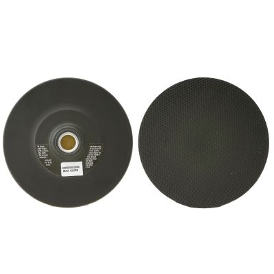 4" x 5/8"-11 Hook & Loop Backing Pad