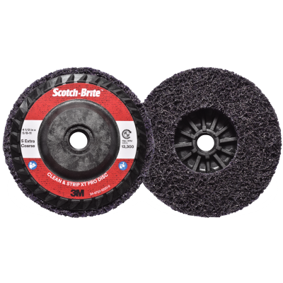 3M™ 05574 Scotch-Brite™Clean and Strip XT Pro Disc, T27 Quick Change, 4-1/2" x 5/8"-11