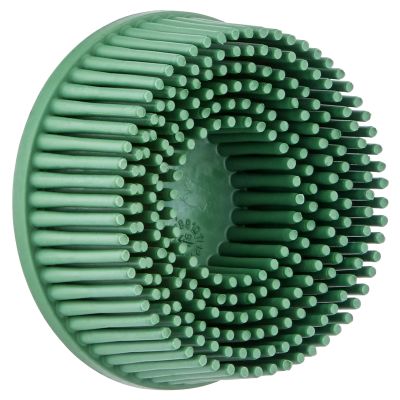 3M 18730 2" 50 - Coarse Grit Roloc Bristle Disc, Green