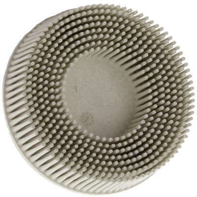 3M 18737 3" 120 - Fine Grit Roloc Bristle Disc, White