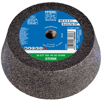 6/4-3/4" x 1-1/2" Type 11 Standard Cup Grinding Wheels Masonry