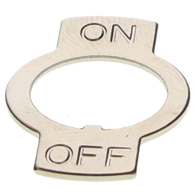 On-Off Toggle Switch Face Plate