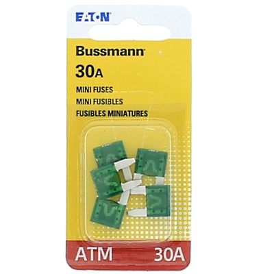 30 Amp ATM Automotive Fuses 5/PK