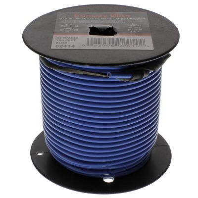 14 AWG x 100 ft. Primary Wire — Single Conductor — Blue