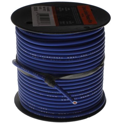 12 AWG SXL Cross Link Wire — Blue, 100 ft./Spool