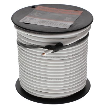 10 AWG SXL Cross Link Wire — White, 100 ft./Spool