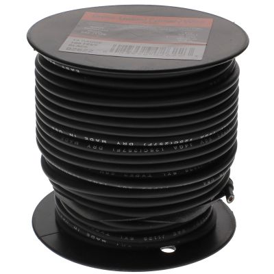 10 AWG SXL Cross Link Wire — Black, 100 ft./Spool