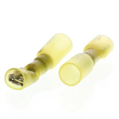 12-10 AWG Yellow Multi-link Female Quick Connectors, 25/PKG